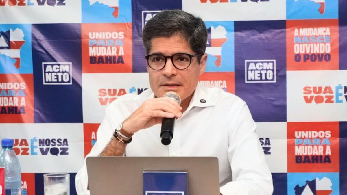 “Promete exatamente as mesmas coisas de 4 anos atrás”, diz ACM Neto ao criticar Jerônimo e lançar movimento na Bahia