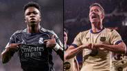 Reprodução / Redes Sociais / Instagram / @realmadrid / @fcbarcelona / Montagem BNews