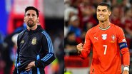 Reprodução/X/@AFASeleccionEN e Reprodução/X/@selecaoportugal