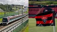 Divulgação / CCR Metrô - Victor Ferreira / EC Vitória