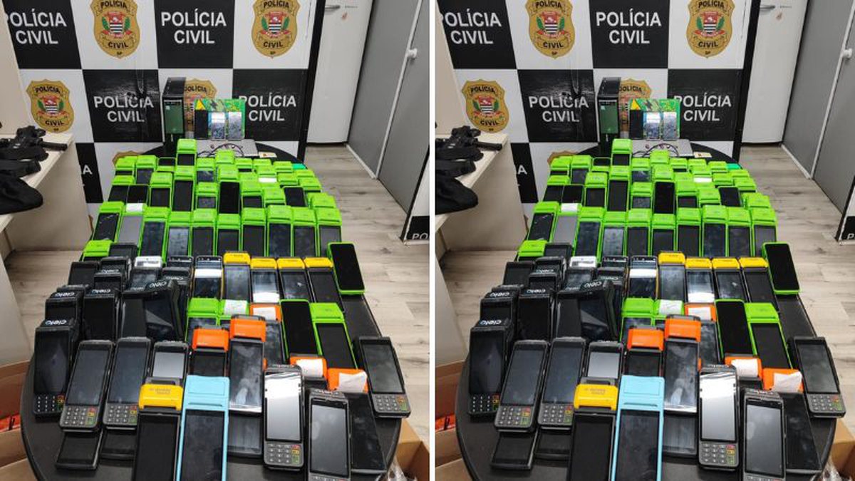 Sete pessoas são presas em operação que investiga funcionários envolvidos em esquema de desvio de máquinas de cartão