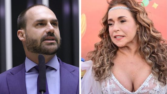 Daniela Mercury cobra que STF analise ação contra Eduardo Bolsonaro