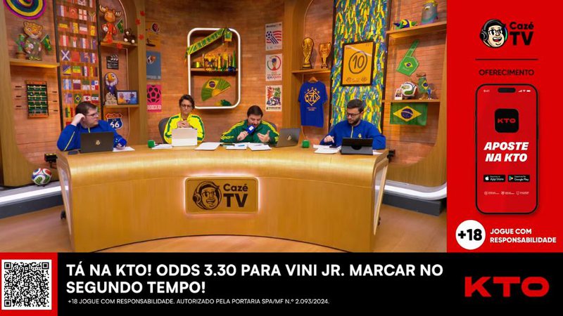 Reprodução/Cazé TV