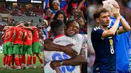 Reprodução / Redes Sociais / Instagram / equipedumaroc / @fhfhaiti / - X / @ScotlandNT