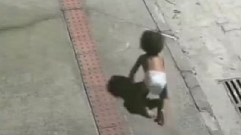 Reprodução/ câmeras de segurança