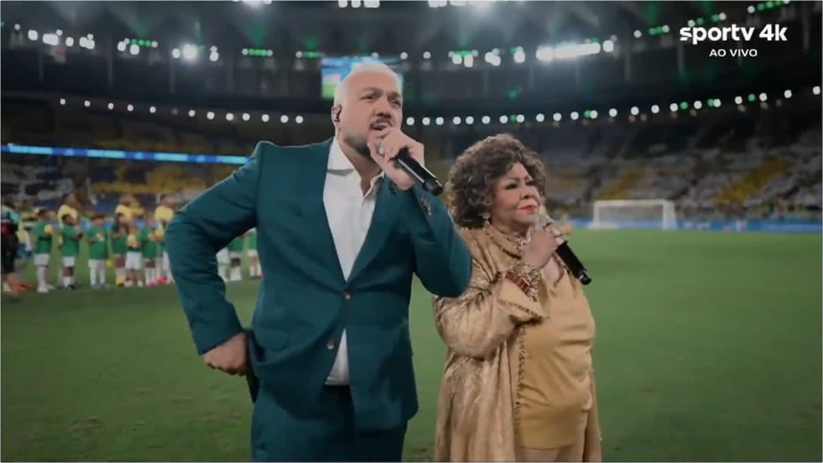 Alcione abre o jogo sobre 