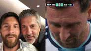 Reprodução / Redes Sociais / Instagram / @leomessi - Reprodução / CazéTV