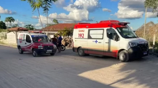 Imagem Criança fica ferida em acidente com fogos de artifício no interior da Bahia