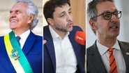 Caiado: Reprodução redes sociais / Renan: Deivid Santana-BNEWS / Zema: Marcello Casall Jr. - Agência Brasil