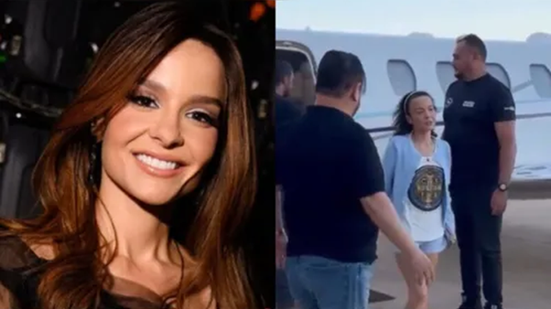 Vídeo de Maiara saindo de jatinho gera polêmica e enxurrada de ataques\u003B confira