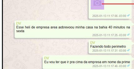 Foto: Print/ Reprodução Relatório PF