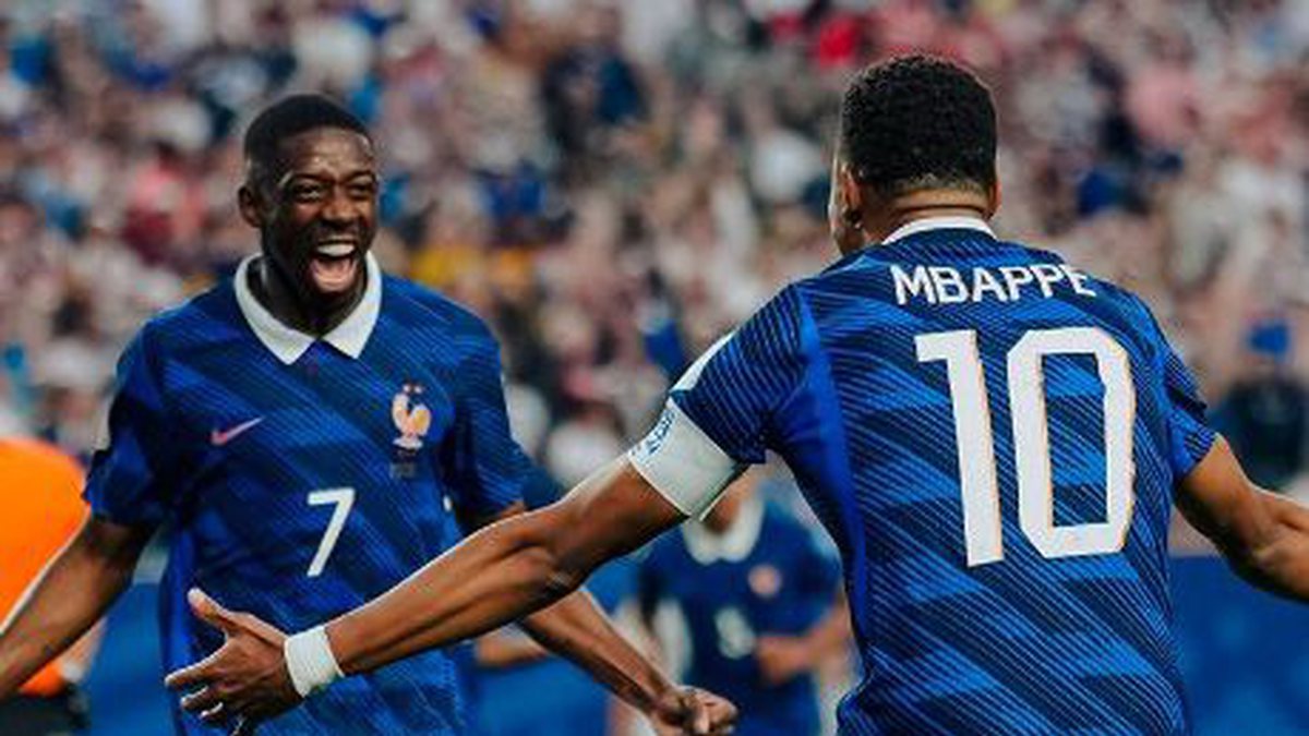 Com paralisação por tempestade e protagonismo de Mbappé, França vence Iraque e se classifica na Copa do Mundo