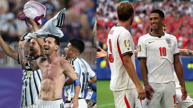 Reprodução/Instagram/@afaseleccion/ @england