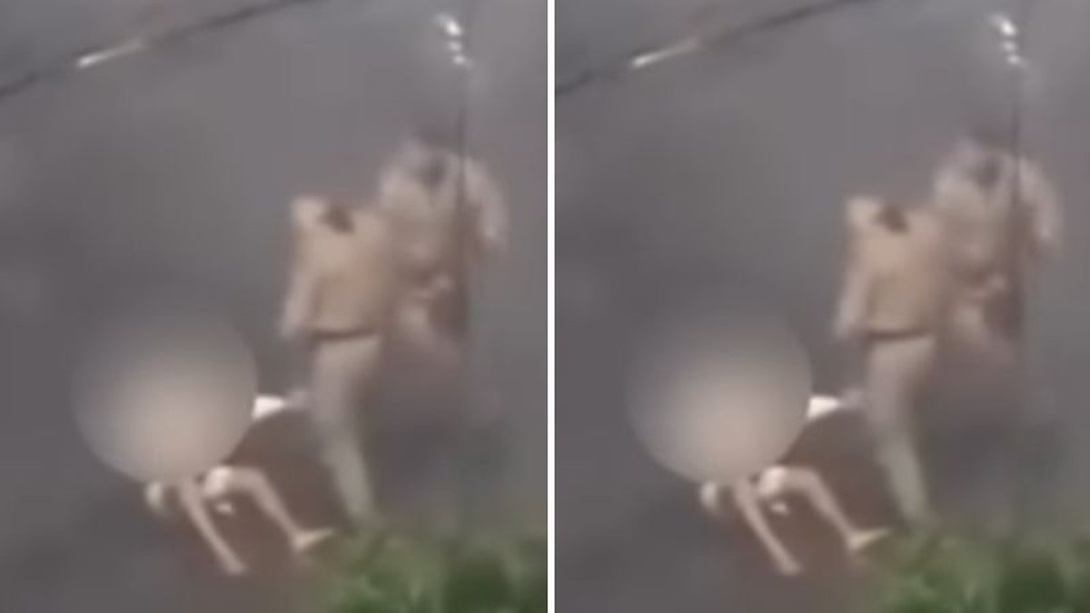 SENTADO NO CHÃO! Vídeo mostra homem sendo agredido com socos e spray de pimenta durante abordagem da PM em Salvador