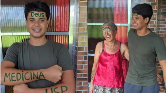Imagem Jovem da periferia de Salvador que conquistou 1º lugar em Medicina na USP é internado na UTI