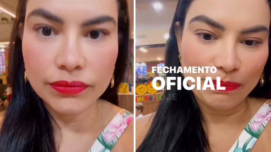 Empresária anuncia fechamento de loja no Shopping Barra