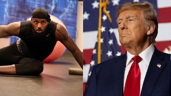 Reprodução/Instagram @kingjames e Reprodução / Instagram
