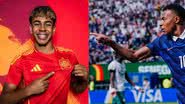 Divulgação/FIFA e Reprodução/Instagram @equipedefrance