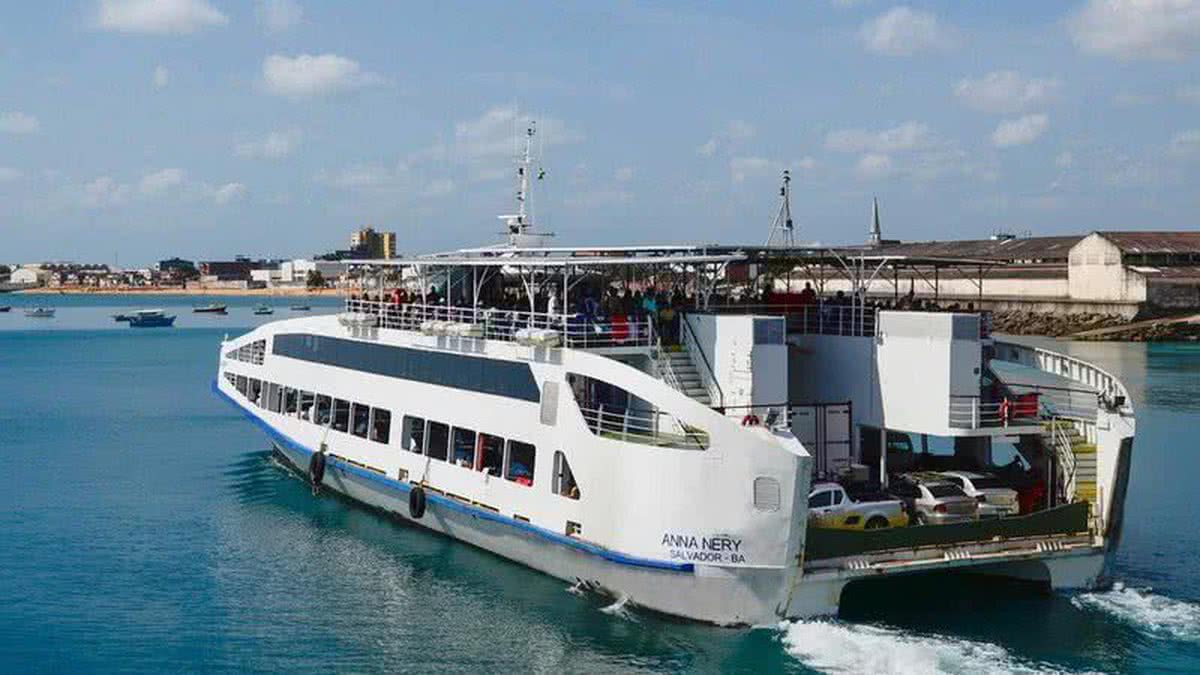 Confusão e longas filas no Ferry-Boat foram causadas por instabilidade no Wi-Fi que gerou falha em pagamentos - Foto