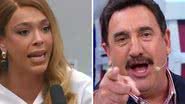 Foto 1: Reprodução / Redes sociais | Foto 2: Reprodução / SBT