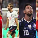 Reprodução/Instagram/ @herrelandslaget/ @england/ @afaseleccion/ @swissnatimen