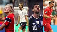 Reprodução/Instagram/ @herrelandslaget/ @england/ @afaseleccion/ @swissnatimen