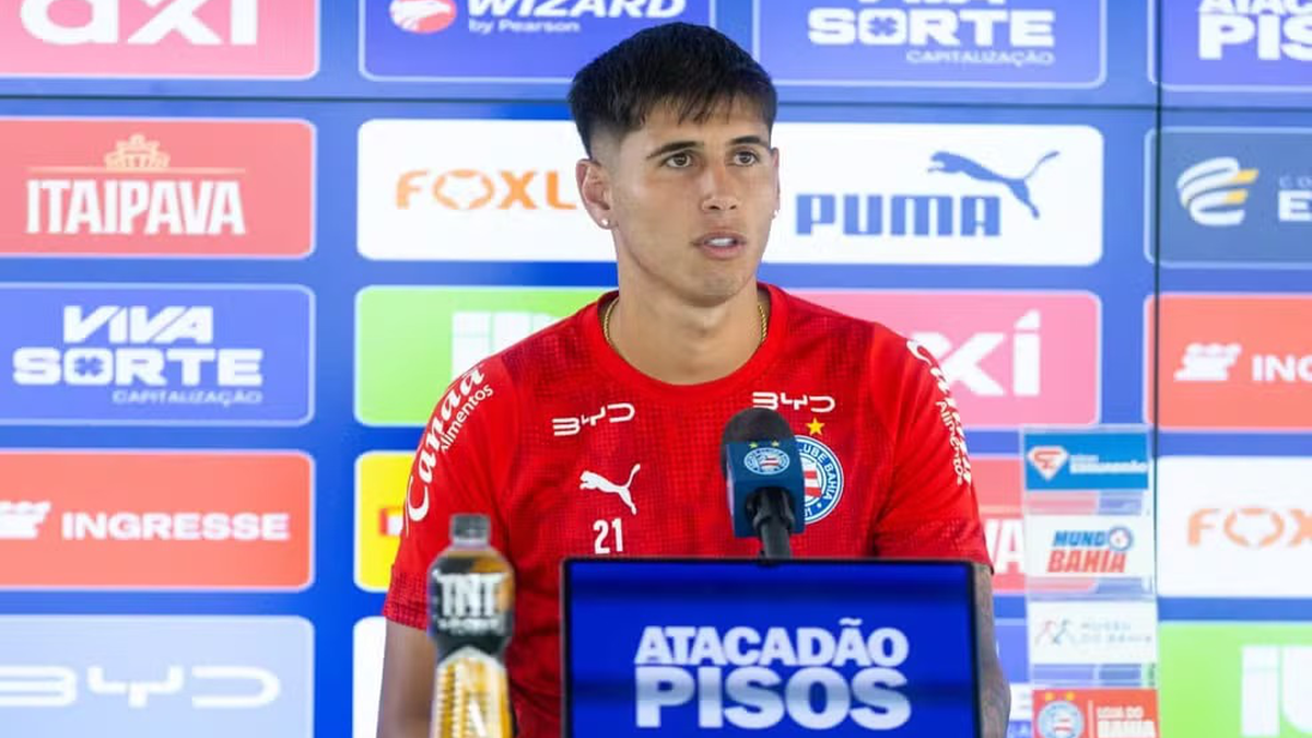 Zagueiro do Bahia mira G-4 do Brasileirão: "com certeza vai brigar"
