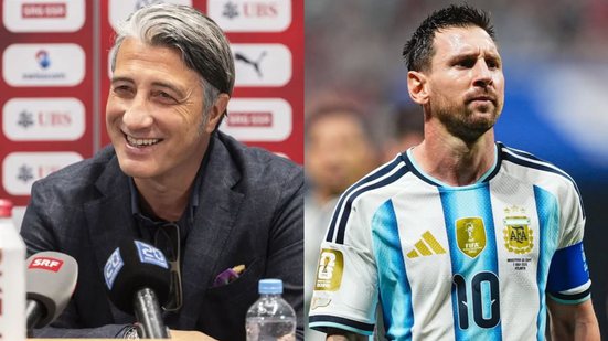 Divulgação / Seleção Suíça - Redes Sociais / Instagram / @leomessi