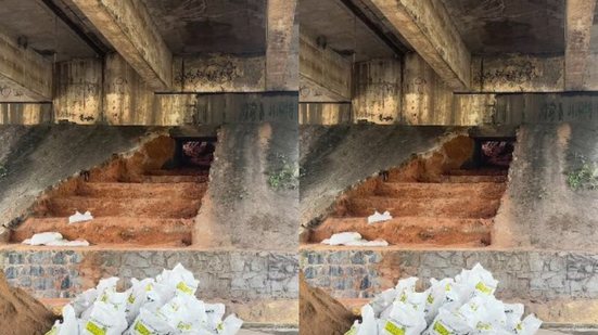 Imagem VÍDEO: DNIT inicia obra de manutenção em viaduto de Simões Filho próximo onde cratera abriu na BR-324