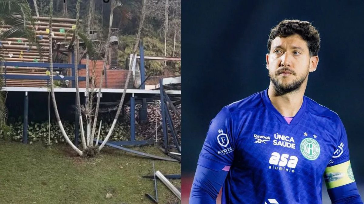 Goleiro ex-Corinthians tem casa destruída por incêndio; saiba detalhes