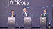 O debate aconteceu neste último domingo (23) - Renato Pizzutto/Band