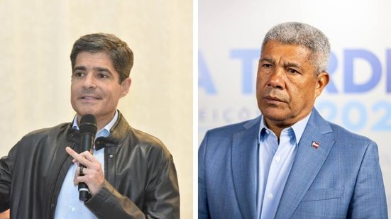 ACM Neto e Jerônimo Rodrigues - Divulgação e Erickson Araújo