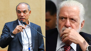 Augusto Lima e Jaques Wagner - Vaner Casaes/Alba e Carlos Mouta/Agência Senado