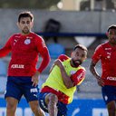 Treinamento ct Evaristo - Divulgação