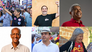 Candidatos ao governo da Bahia - Divulgação