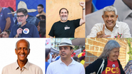 Candidatos ao governo da Bahia - Divulgação