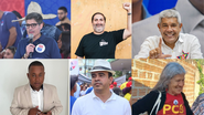 Candidatos ao governo da Bahia - Divulgação