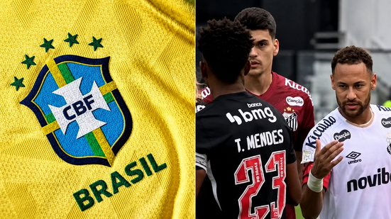 Reprodução / Samara Moumei / CBF e Reprodução / TV Globo