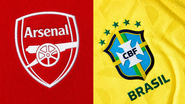 Reprodução / Redes Sociais / Instagram/ @adidasfootball / @arsenalwfc / @arsenal e Samara Moumei / CBF
