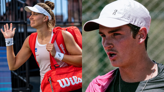 Reprodução / Redes Sociais / Instagram / @joaoffonseca / @atpchallengertour e Reprodução/ redes sociais/ instagram @biahaddadmaia
