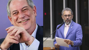 Ciro Gomes e Elmano de Freitas - Marcelo Camargo/ Agência Brasil e Bruno Spada/Câmara dos Deputados