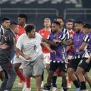 Fim de Botafogo x Cienciano pela Sula tem briga após revolta com técnico - Foto: Reprodução