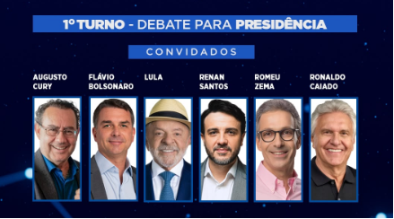 Imagem O que esperar do debate entre candidatos à Presidência da República na Band