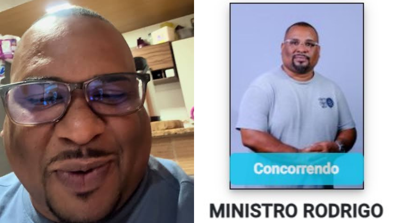 Rodrigo Santos, conhecido como "Ministro da Economia" - Reprodução/Redes Sociais e Reprodução/TSE
