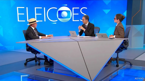 Sabatina do Jornal Nacional com Lula - Reprodução/Rede Globo