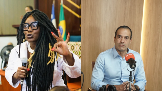Carla Akotirene e Bruno Reis - Divulgação e Devid Santana/Bnews