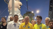Protesto bolsonarista com boneco de Lula - Reprodução/Instagram/@capitaogirao