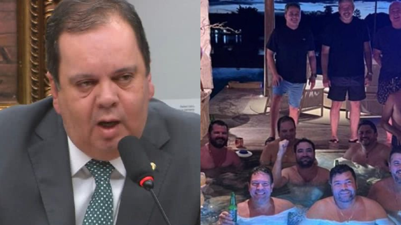 Após foto ao lado de investigados pelo INSS, Elmar minimiza: ‘Na casa dos meus amigos’