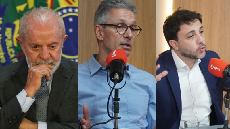 Lula, Romeu Zema e RenanSantos - Jose Cruz/Agência Brasil e Devid Santana/Bnews