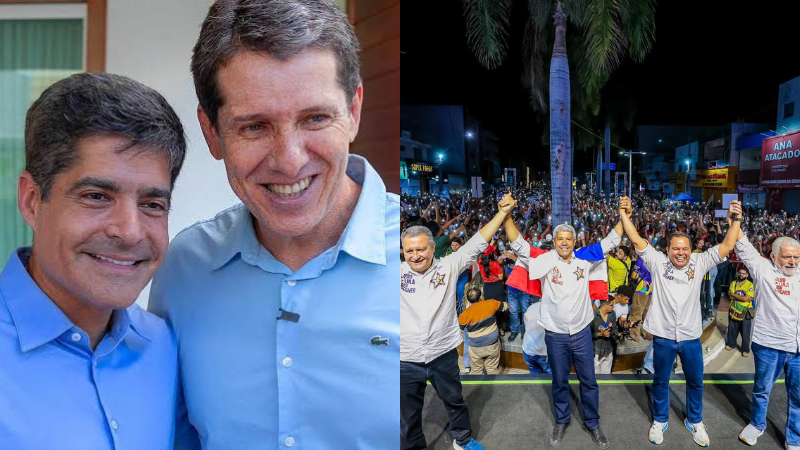 ACM Neto, Zé Cocá e grupo do PT - Assessoria/ACM Neto e Ulisses Damas